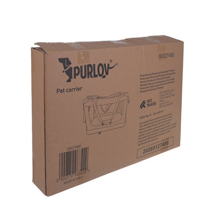 Purlov Draagtas voor Honden & Katten - 60 x 42 x 44 cm - Tot 25 kg