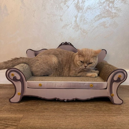 Purlov Kattenkrabpaal Sofa - 60 x 32 x 29 cm - Krabmeubel en Mand