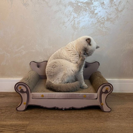 Purlov Kattenkrabpaal Sofa - 60 x 32 x 29 cm - Krabmeubel en Mand
