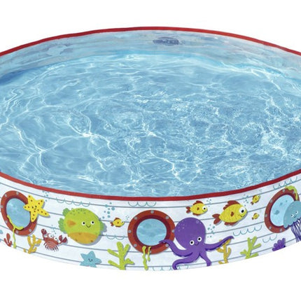 Bestway 55029 Opblaasbaar Kinderzwembad - 152 x 25 cm - Multicolor