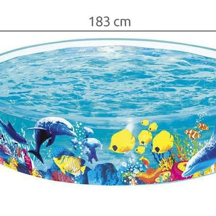 Bestway Opzetzwembad voor Kinderen - 183 x 38 cm - Multicolour