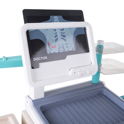 Iso Trade XXL Doktersset - Medische Kar met ECG en Röntgen - 26 Delig