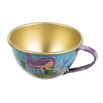 Iso Trade Mermaid Theeservies - 9-Delig - Met Koffer