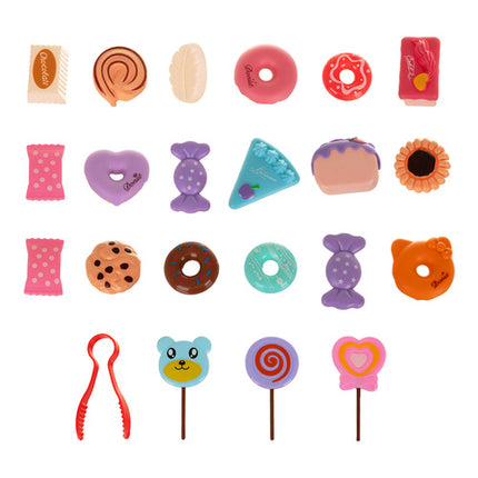 Iso Trade Kinder Theeset in Koffer - 40-Delig - Met Gebakjes