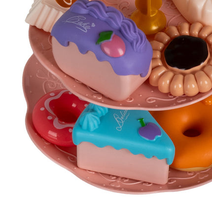 Iso Trade Kinder Theeset in Koffer - 40-Delig - Met Gebakjes