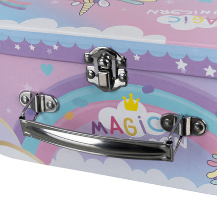 Iso Trade Kinder Theeset in Koffer - 40-Delig - Met Gebakjes