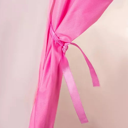 Kruzzel Kindertent Huisje - Roze - 126 x 130 x 90 cm - Inclusief Lichtjes