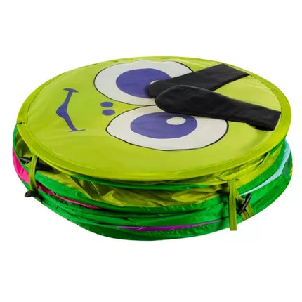Kruzzel Kinderspeeltunnel Rups - 165 cm - Inclusief Opberghoes