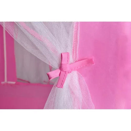 Kruzzel Kindertent Paleis - Roze - 135 x 140 cm - Speeltent voor Kinderen