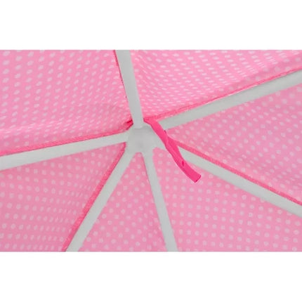 Kruzzel Kindertent Paleis - Roze - 135 x 140 cm - Speeltent voor Kinderen