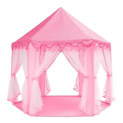 Kruzzel Kindertent Paleis - Roze - 135 x 140 cm - Speeltent voor Kinderen