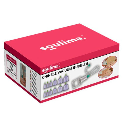 Soulima Vacuüm Cupping Set - 12 Delig - Met Pomp - Pijnverlichting