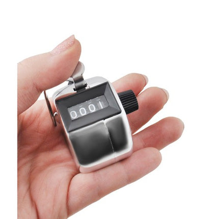 Malatec Handteller - Clicker - Mechanisch - 5,5 x 3 cm - Zwart