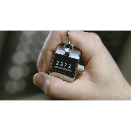 Malatec Handteller - Clicker - Mechanisch - 5,5 x 3 cm - Zwart
