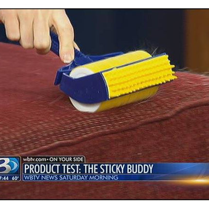 Sticky Buddy - Herbruikbare Afwasbare Kledingroller Set