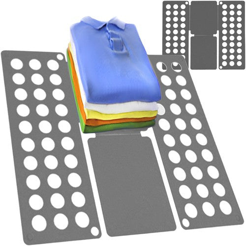 Ruhhy Kledingvouwplank - L - 60 x 70 cm - Grijs - Kleding Organisatie