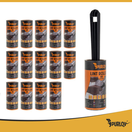 Purlov Kledingroller Set - 15 Rollen - 600 Vellen - Voor Haar en Pluis