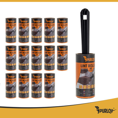 Purlov Kledingroller Set - 15 Rollen - 600 Vellen - Voor Haar en Pluis
