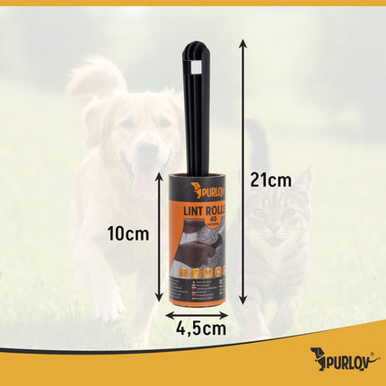 Purlov Kledingroller Set - 15 Rollen - 600 Vellen - Voor Haar en Pluis