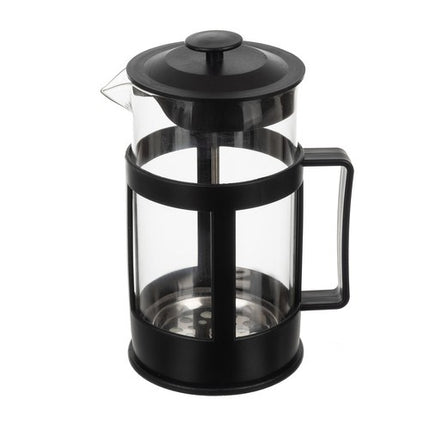 Ruhhy 24565 Koffiemaker en Theemaker - French Press - 1 Liter - Glas / RVS