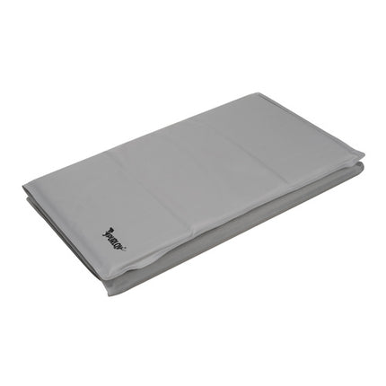 Purlov Koelmat voor Huisdieren - XXL - 110 x 70 cm - Grijs - Gelvulling