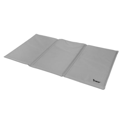 Purlov Koelmat voor Huisdieren - XL - 90 x 50 cm - Grijs - Gelvulling