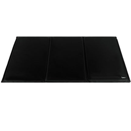 Purlov Koelmat voor Huisdieren - 88 x 49,5 cm - Zelfkoelend - Zwart