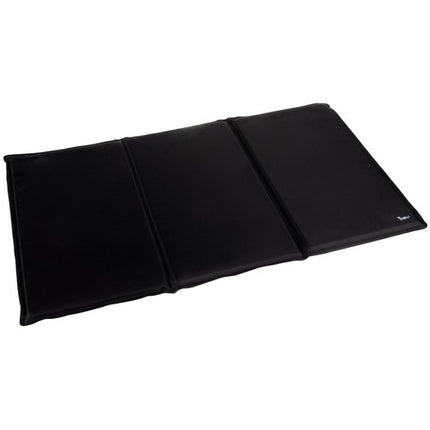 Purlov Koelmat voor Huisdieren - 88 x 49,5 cm - Zelfkoelend - Zwart