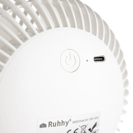 Draadloze Ventilator met Clip - Wit