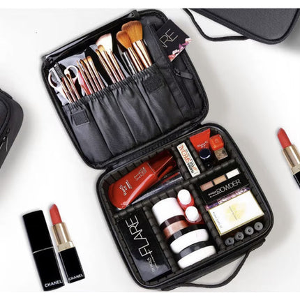 Soulima Cosmetische Organizer - Reiskoffer voor Make-up - Zwart