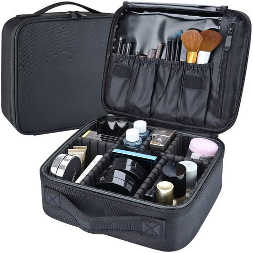 Soulima Cosmetische Organizer - Reiskoffer voor Make-up - Zwart