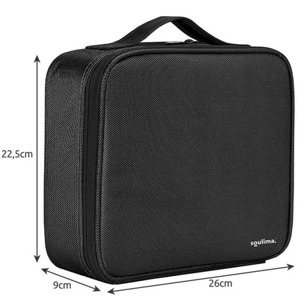 Soulima Cosmetische Organizer - Reiskoffer voor Make-up - Zwart