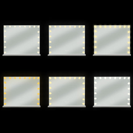 Soulima Hollywood Make-up Spiegel - 80 x 62 cm - Met LED Verlichting