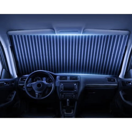 Xtrobb Auto Zonnescherm - Accordion Design - 150 x 65 cm - Universeel