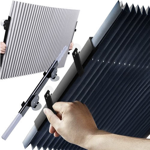 Xtrobb Auto Zonnescherm - Accordion Design - 150 x 65 cm - Universeel