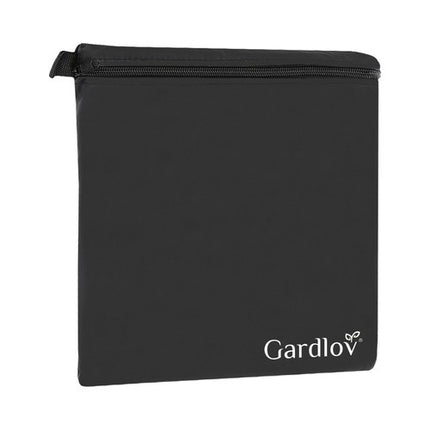 Gardlov Tuinstoelhoes voor Tweepersoons Hangstoel - 155 x 450 cm - Zwart