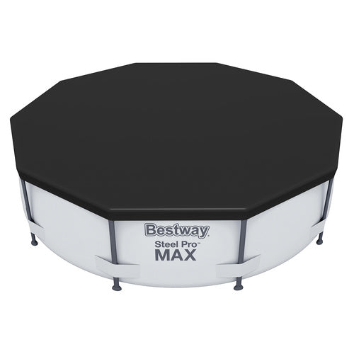 Bestway Afdekzeil voor Framezwembad - 305 cm - Zwart