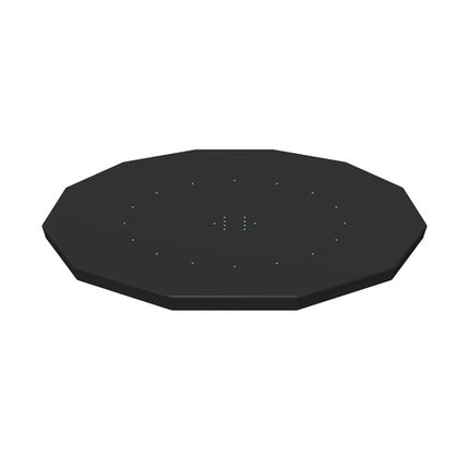 Bestway Afdekzeil voor Framezwembad - 366 cm - Zwart