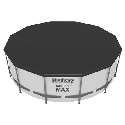 Bestway Afdekzeil voor Framezwembad - 366 cm - Zwart