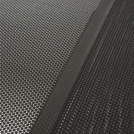 Purlov Verhoogde Hondenmand met Dak - XXL - 90 x 90 x 70 cm - Grafietgrijs