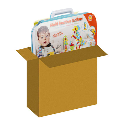 Iso Trade Creatieve Mozaïekset met Schroefmachine - 196-Delig