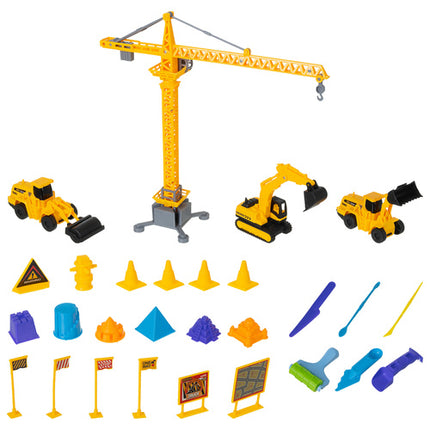 Iso Trade XXL Zandspeelset - Mobiele Zandbak in Koffer - 1500g Zand
