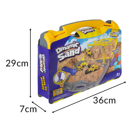 Iso Trade XXL Zandspeelset - Mobiele Zandbak in Koffer - 1500g Zand