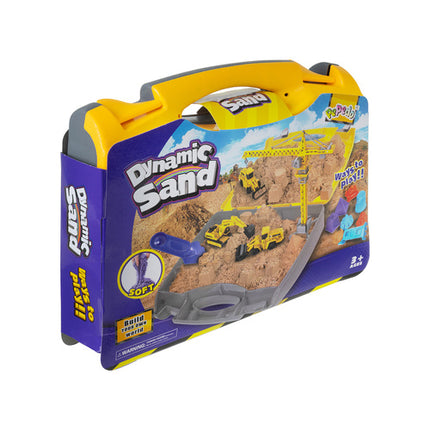 Iso Trade XXL Zandspeelset - Mobiele Zandbak in Koffer - 1500g Zand