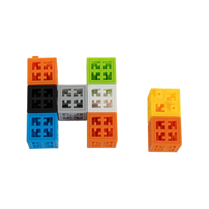 Kruzzel Creatieve 3D Bouwblokken - 160 Stuks - Multicolor