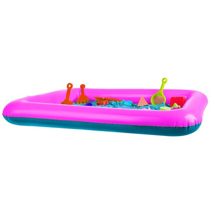 Kruzzel Creatief Magisch Zand - 2 kg - Inclusief Zandbak en Vormpjes