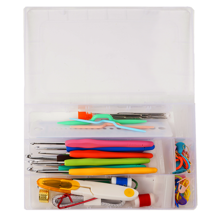 Maaleo Haakset - 113-delig - Complete Set met Garen en Draagtas
