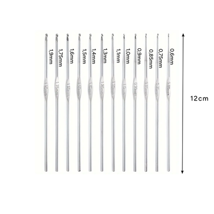 Maaleo Haakset - 58-delig - Complete Set in Etui voor Beginners
