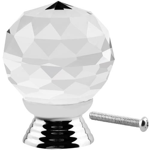 Iso Trade Kristallen Meubelknop - Luxe Glas - 3 x 4 cm