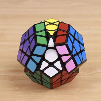 Kruzzel Dodecahedron Puzzelkubus - Educatieve Logische Kubus - Multicolor